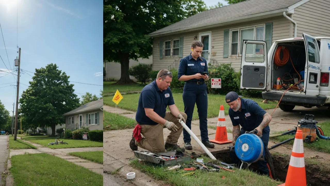 Sewer Line Repair in Haydenville, OH near me
